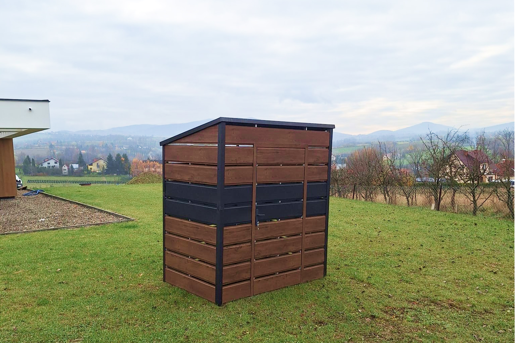 10-20 Domek ogrodowy, z estetycznym wykończeniem – projekt dopasowany do klienta